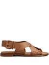 Tod's Sandali Donna Tomaia Pelle Fondo Cuoio In Brown