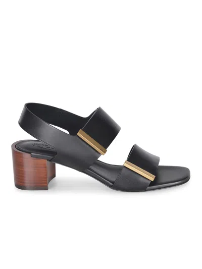 Tod's Sandals In Black