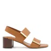 Tod's Strappy Leather Sandals In Brown