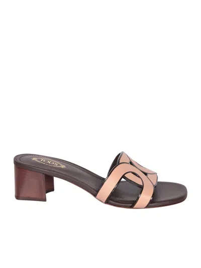 Tod's Kate Slip-on Sandals In Pink