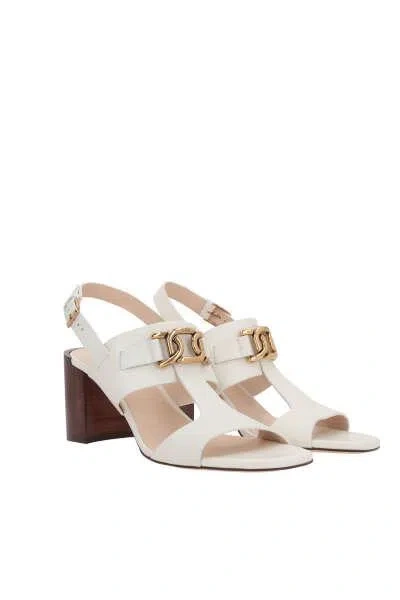 Tod's Sandals In Yogurt