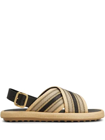 Tod's Sand.gom 70 Fasce Incr.patch Righe
