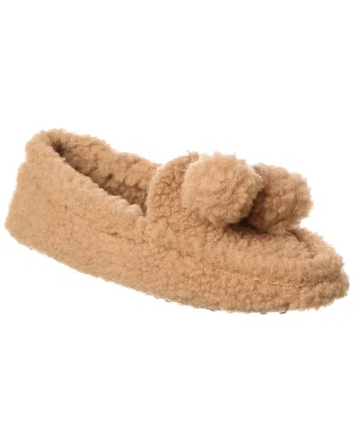 Tod's Shearling Loafer In Brown