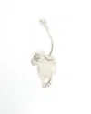 Tod's Sheep Charm In Silver