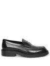 Tod's Logo Slip-on Derby Shoes In Black