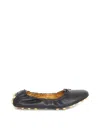 Tod's Des Gommini 76k Ballerina Flats In Multi