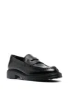 Tod's Lightweight Loafers With Round Toe And Penny Strap In Black