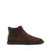 Tod's Tronchetto Suede Boots In Brown