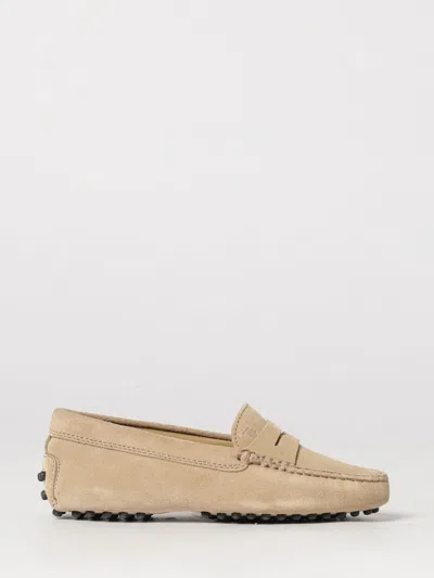 Tod's Shoes Kids Color Tobacco In Neutral