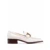 Tod's Leather Loafers In Neutrals