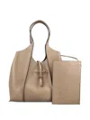 Tod's Shopping T Timeless Bags In Sand
