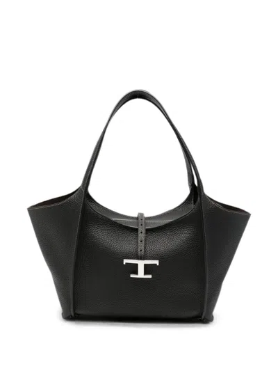 Tod's Shoulder Bag In Black