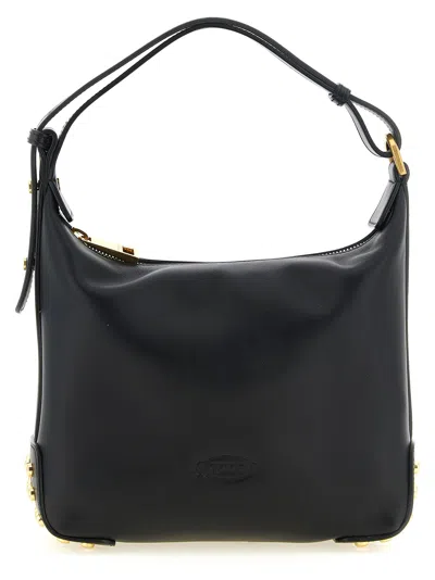Tod's Shoulder Bag In Black