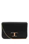 Tod's Black Leather Micro Crossbody Bag In Black
