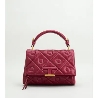 Tod's Signature Mini Crossbody In Pink
