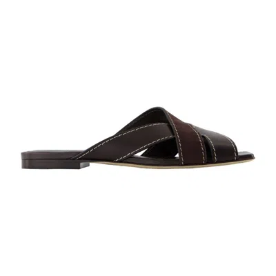 Tod's Slides In Brown