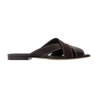Tod's Slides In Brown