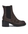 Tod's Slip-on Ankle Boots In Brown