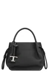 Tod's Small Bucket Bag In Leather In Black