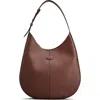 TOD'S TOD'S MEDIUM DI BAG LEATHER HOBO BAG