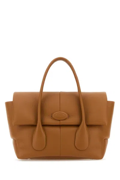 Tod's Small Di Top Handle Bag In Brown