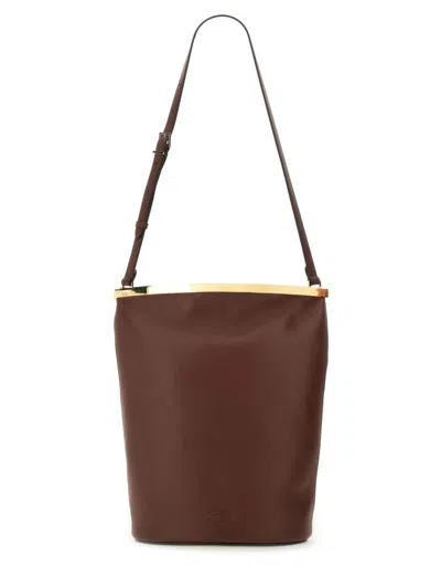 TOD'S TOD'S SMALL LEATHER BUCKET BAG
