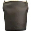 Tod's Frame Leather Shoulder Bag In Palissandro