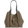 Tod's Mittelgrosse Timeless Handtasche In Beige