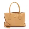 Tod's Smooth Leather D-styling Small Tote In Multi
