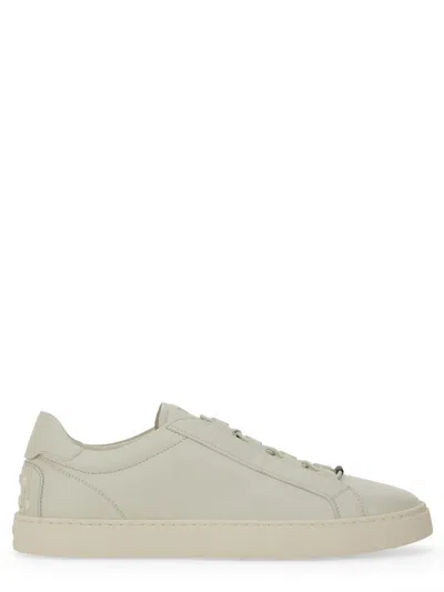 Tod's Sneaker In Pelle In Neutral