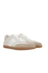 Tod's White And Beige Sneakers