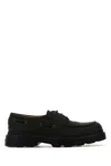 Tod's Leather Loafers Designed For Nautical Wear In Black