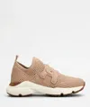 Tod's Sport Run 54c Calzino Catena Sneaker In Ballerina