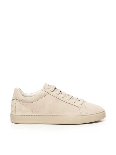 Tod's Sneakers In Beige