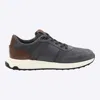Tod's Contemporary Grey Sneakers With Suede And Leather Accents In Gray