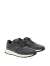 Tod's Contemporary Grey Sneakers With Suede And Leather Accents In Gray