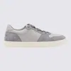 Tod's Grey Leather Sneakers