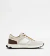 Tod's Sneakers In Pelle Scamosciata E Liscia In Multi