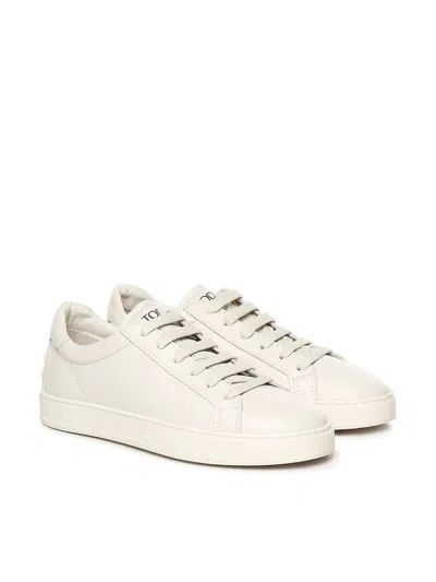 Tod's Sneakers In White