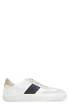 Tod's Panelled Low-top Leather Sneakers In White
