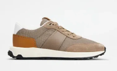 Tod's Round-toe Lace-up Sneakers In Multicolor