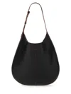 Tod's Small Di Hobo Leather Shoulder Bag In Black