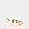 Tod's Sport Run 54c Calzino Sneakers In Beige