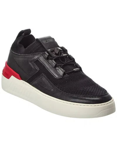 Tod's Sportivo Leather Sneaker In Black