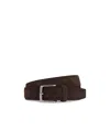 Tod's Square Buckled Belt In Black