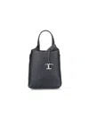 Tod's Structured Pebbled Texture Bag With Silver-tone Hardware