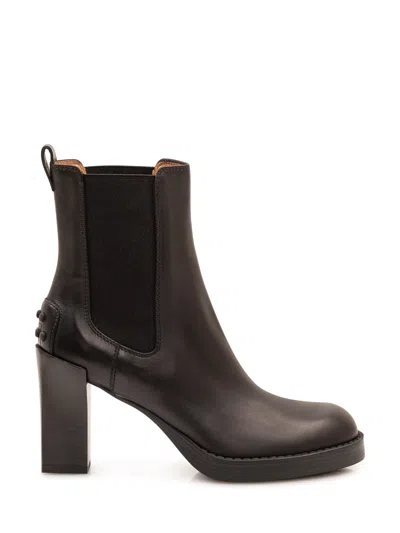 Tod's Tod`s  Style Rubber Ankle Boot T80 In Brown