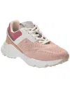 Tod's Suede & Leather Sneaker In Pink