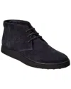 Tod's Suede Boot In Blue