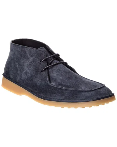 Tod's Suede Boot In Animal Print